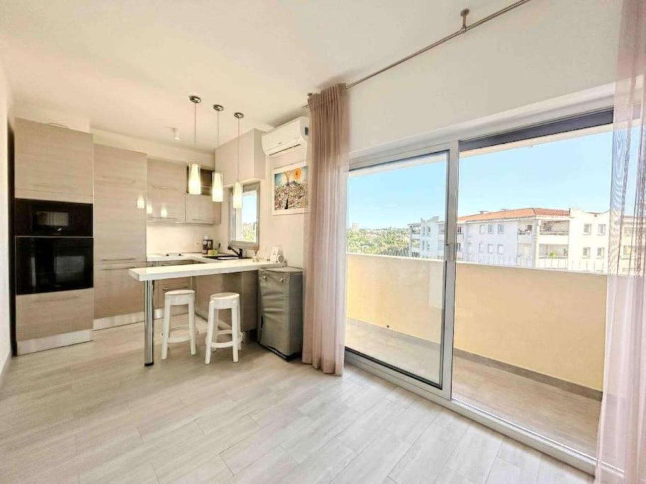Il Gioiello : Apt 2 Pers, Clim, Piscine, Parking Antibes Zewnętrze zdjęcie