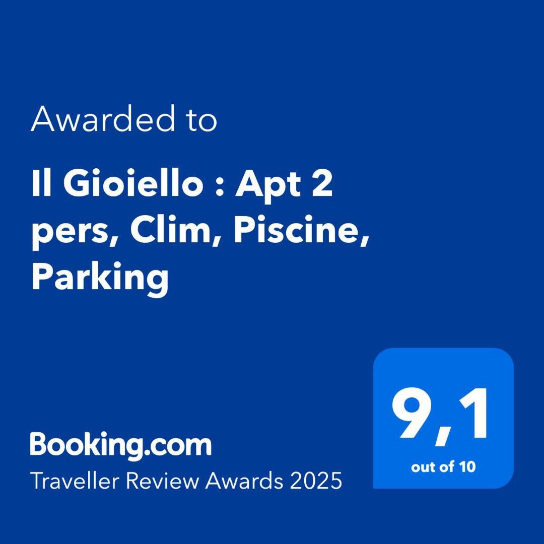 Il Gioiello : Apt 2 Pers, Clim, Piscine, Parking Antibes Zewnętrze zdjęcie